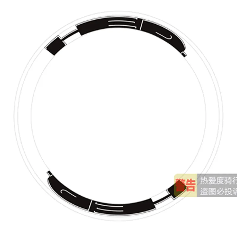 Hed-ロードバイク用の50個のホイールがセットされたステッカー