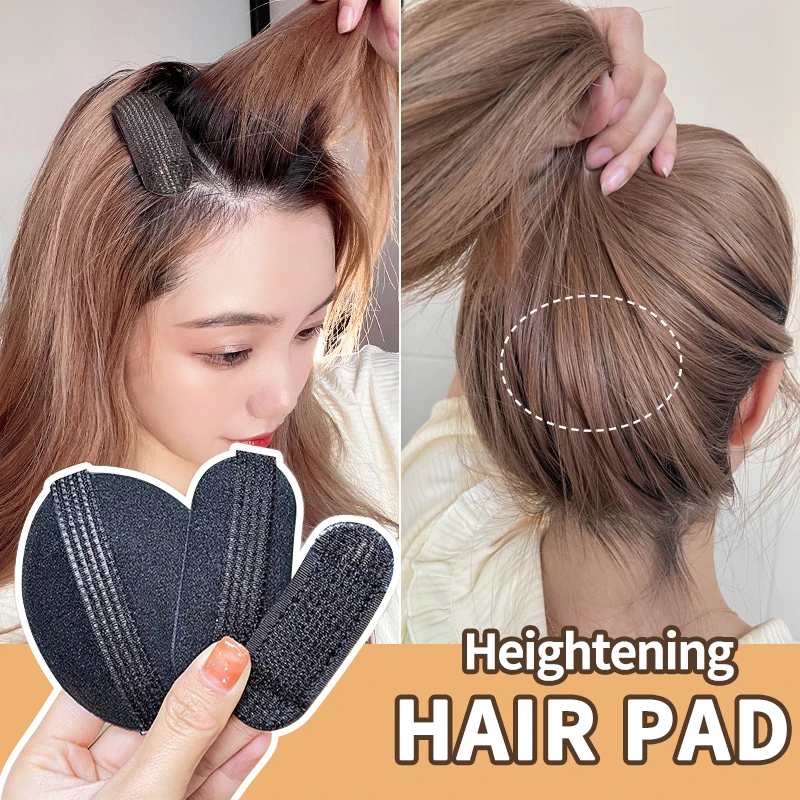 Juego de pinzas para el cabello esponjosas para mujer, almohadillas para el cabello esponjosas, almohadillas para la raíz, herramientas de esponja para el cuidado del cabello y peinado