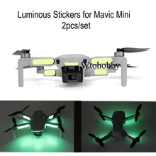 Luminous Stickers for Mavic Mini /Mini 2 Night Flight Fluorescent Decals Decorative Sticker Patch for DJI Mini Accessories
