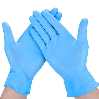 

Five Pairs PVC Disposable Gloves Environmental Protection For Home Cleaning Food Garden Gloves Universal For Left And Right Hand