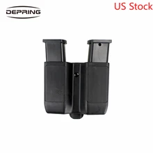 Тактические двойные подсумок для журналов Quick Draw, двойной подсумок, чехол, стек, ремень, матовый, для Glock M92, США