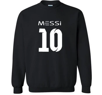 

New Messi Hoodie Messi 10 Print Men pullover Round neck Sweatshirts Casual Sportwear Hip Hop Harajuku Slim Fit Fleece pullover