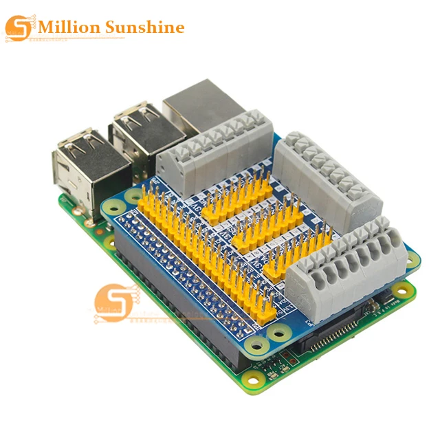 Плата расширения GPIO Raspberry Pi Shield для PI 2 3 B + с винтами pi model B|plate|plate adapter |