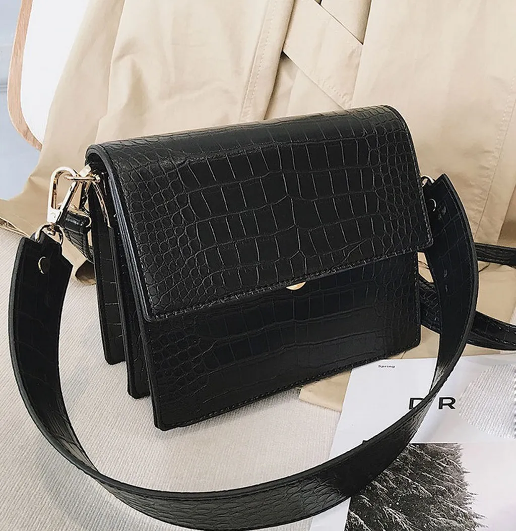 

Women’ s Solid Color Trend Large Capacity Casual Wild Shoulder Crossbody Messenger Bag Mujer Bolsas Femininas Mujer Bolsas#35