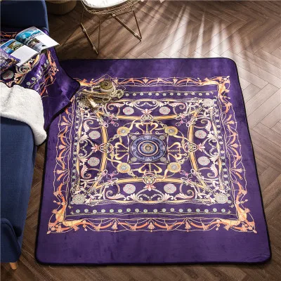 Европейский кофейный Настольный коврик для спальни товары для дома Alfombra Cocina коврики противоскользящие напольные ковры для гостиной прямоугольные коврики - Цвет: 18