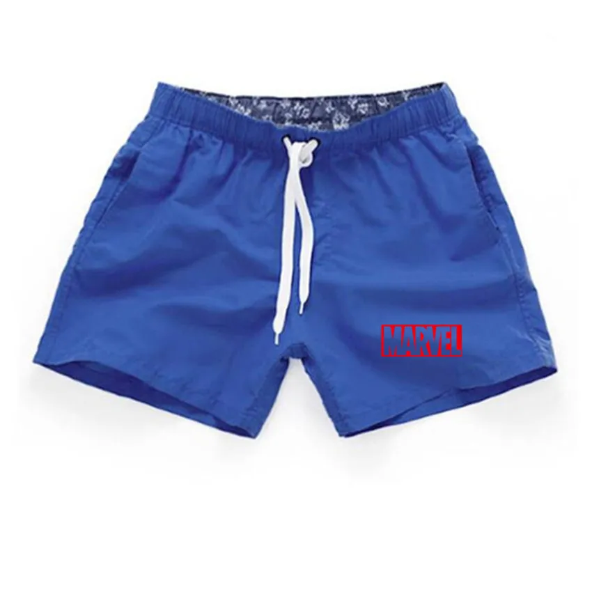 royalblue188 Мужская короткая летняя спортивная одежда мужские s шорты мужские плюс большие размеры solid однотонная повседневная короткая мужская Корейская стильная Базовая Беговая одежда - Цвет: royalblue188