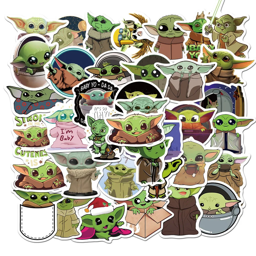 Stickers Cartoon non-repeated tide brand joint notebook skateboard guitar trolley case waterproof car doodle stickers for laptop