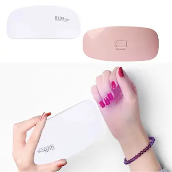 

Portable 6W Mini UV Dryer UV Resin Curing Lamp 30s 60s Timer Nail Art Manicure Gel Dryer USB Charge Jewerly Making Tools