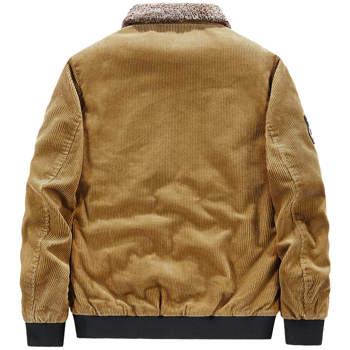 Corduroy Jacket for Men in Autumn and Winter Men's Spring Clothing Large Size Clothing Man Coat Streetwear Bomber Male Outerwear