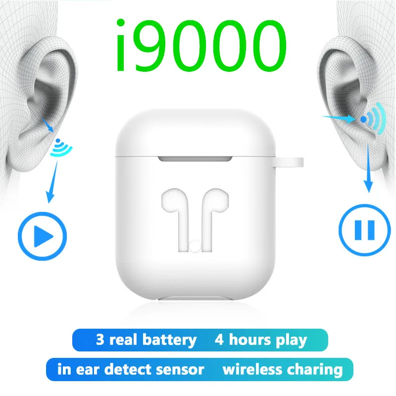 

i9000 TWS i100tws in ear sensor Wireless Charger Earphone i500 tws pk i20 i30 i12 i10 i60 i80 i100 i200 tws