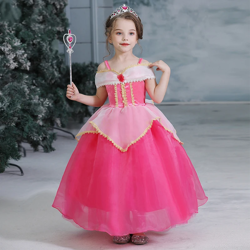 Нарядное платье для девочек «Жасмин»; карнавальные костюмы для девочек; платье принцессы для танцев «Аладдин»; детская одежда для костюмированной вечеринки; Fantasia Infantil - Цвет: Only dress