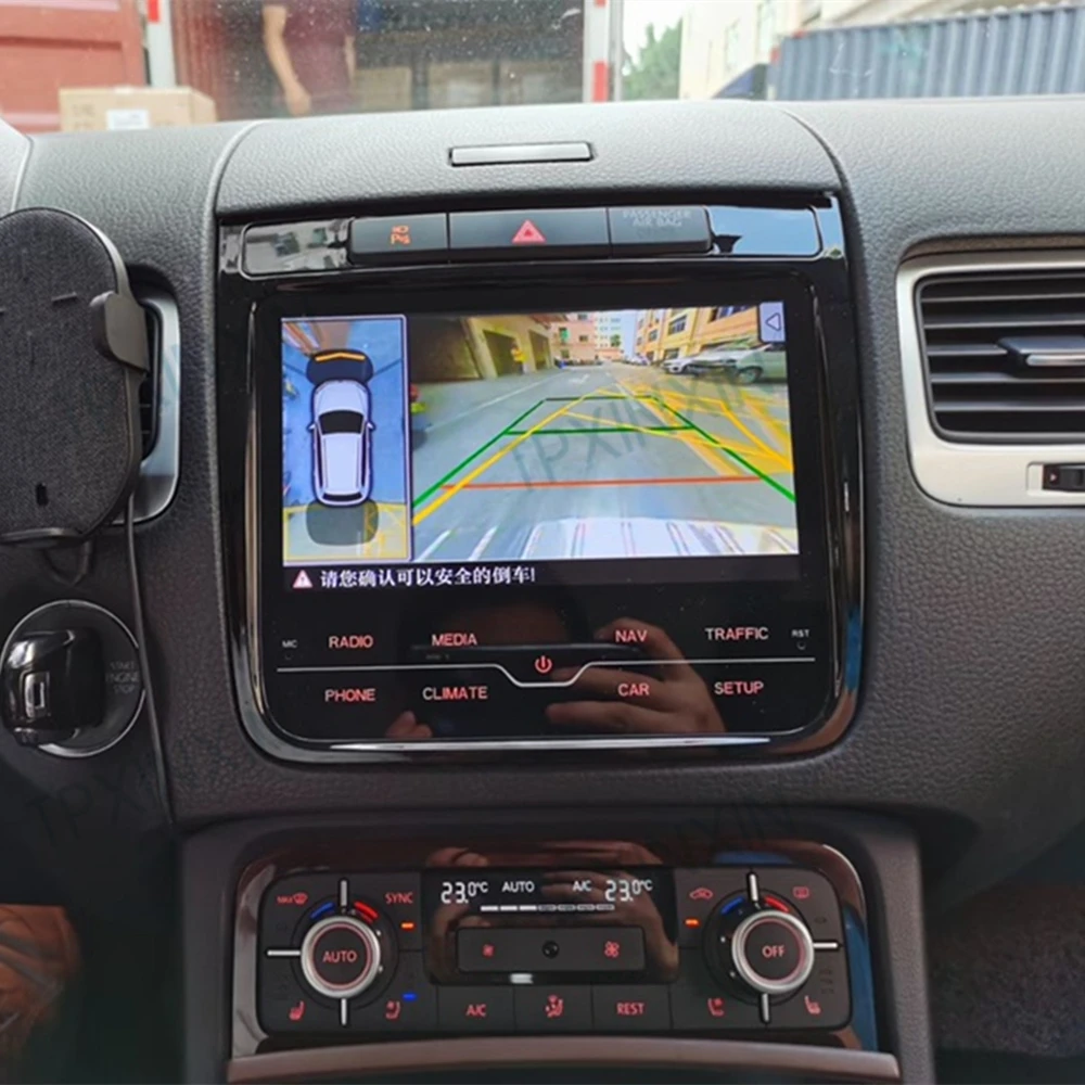 

For VW Volkswagen Touareg 2011-2017 Android 12 Carplay Radio Player Car GPS Navigation Head Unit Car Stereo WIFI DSP BT