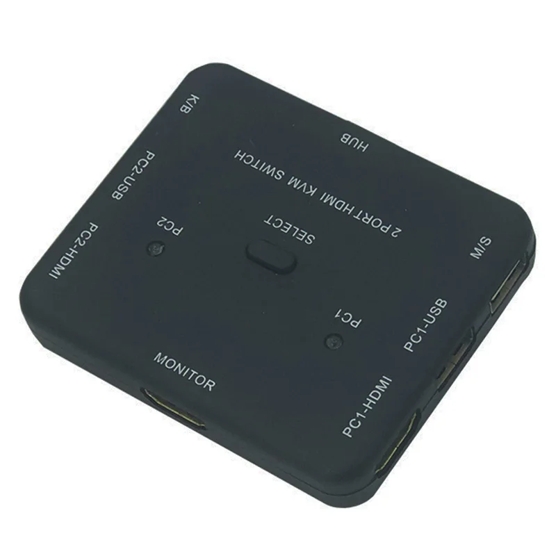 HDMI KVM переключатель 1 4 в коммутатор 2 порта 4K USB мышь и клавиатура Монитор селектор