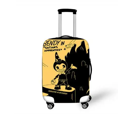18-32 дюймов Bendy и чернила машина эластичный Чемодан Защитная крышка тележка костюм чехол защиты мешка для сбора пыли чехол для путешествий - Цвет: picture color