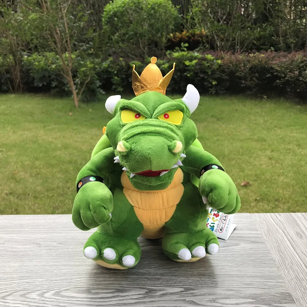 Anime King Bowser Koopa 10" Game Boss Plush Stuffed Toy Soft Doll