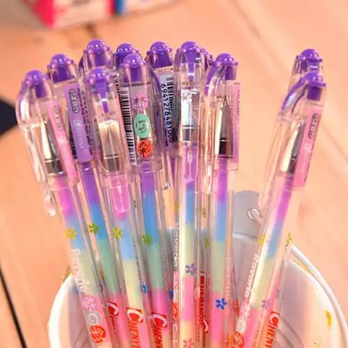 

Cute Photo Ablum Pen Watercolor Gel Pen Water Chalk DIY Diary Scrapbooking Home Decorations Rainbow Glitter Sketch Drawing