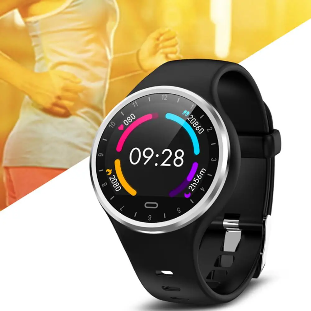 

M8 Smartwatch Real-Time Heart Rate IP67 Waterproof Blood Pressure Fitness Bracelet Smart watch 1.22 IPS Sport Watch Wristband