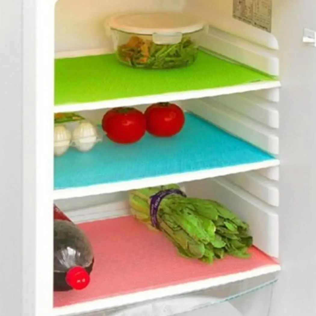 

Refrigerator Pad Antibacterial Antifouling Mildew Moisture Tailorable Pad Refrigerator Mats Fridge Waterproof Table Mats