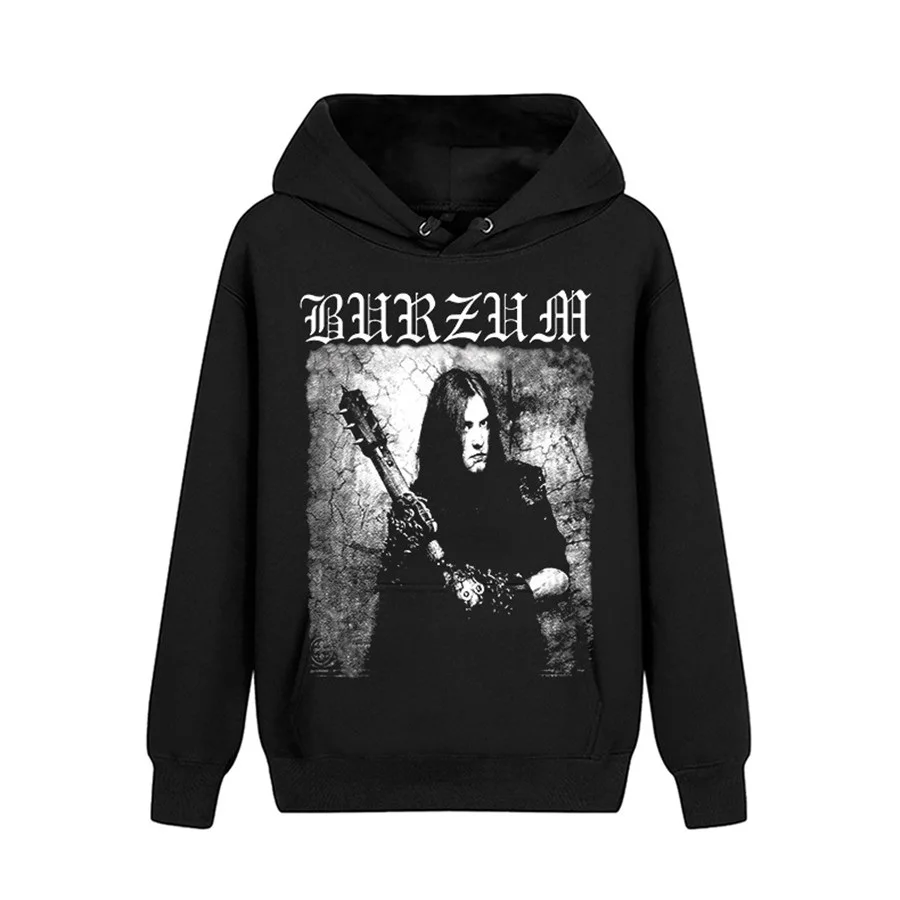 

3 designs Norway Burzum pollover Sweatshirt Rock shell jacket black hoodies heavy metal sudadera Demon death fleece