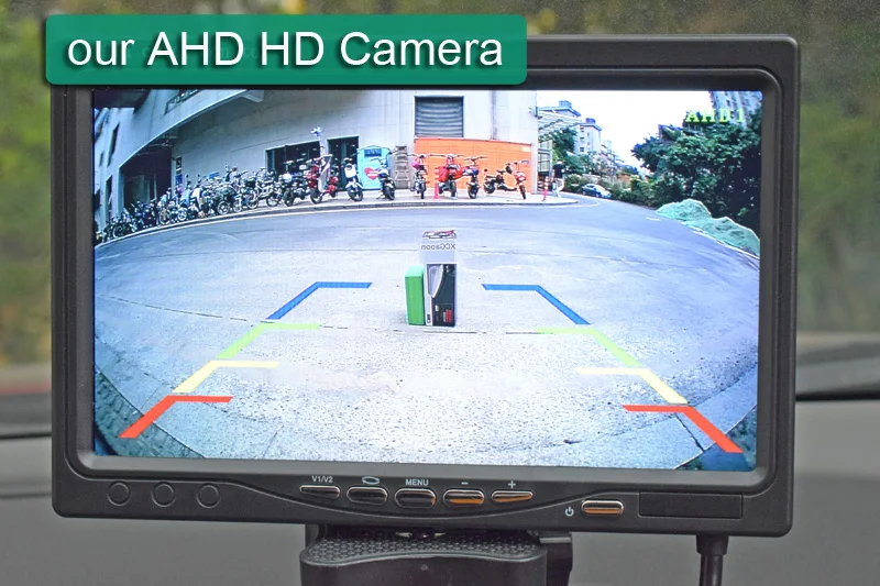 hd visão noturna olho de peixe lente veículo reverso backup câmera de visão traseira ahd para android dvd ahd monitor