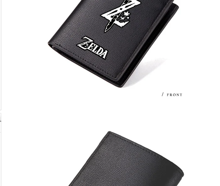 The Legend of Zelda Wallet Cool Men Long Purse Breath of the Wild Wallets Boys Children Gifts (3)