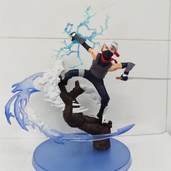 

Anime Naruto Hatake Kakashi Dark PVC Action Figure Collectible Model doll toy 20cm