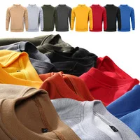 2019 GAAJ Brand Men  Sweatshirts Fleece Army Green Khaki Brown For Mens Sportswear Pullover Oversized Euro Size Coat