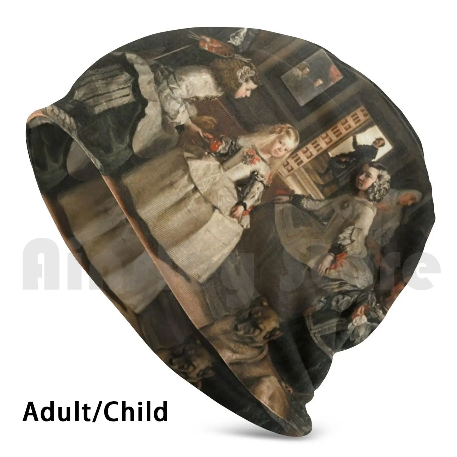 Velazez-Las Meninas Berretti Cappello Lavorato A Maglia Hip Hop Velazez Las Meninas Spagna Spagnolo Golden Age King Queen