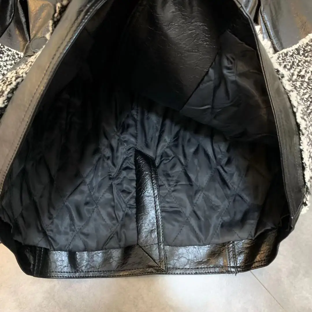 Куртка зимняя новая шерстяная сшитая полиуретановая с отворотом с длинными рукавами и поясом на талии хлопковое Женское пальто