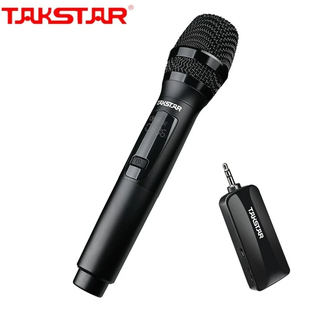 Takstar TS-K201 Portable Wireless Microphone UHF technology Automatic  matching for Webcast,Karaoke, propaganda, speech - AliExpress