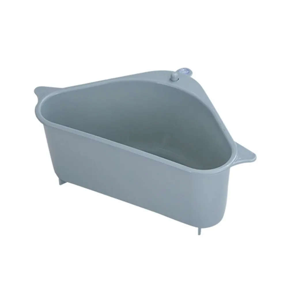 Kitchen Rack Cleaning Cloth Dish Cloth Sink Drain Rack Suction Cup Hanging Basket Triangle Storage Rack Corner Rack