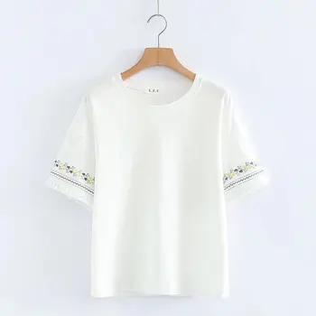 

2018 New Printed Women T-shirts leisure Summer Short Sleeve Female T shirt Women Clothing