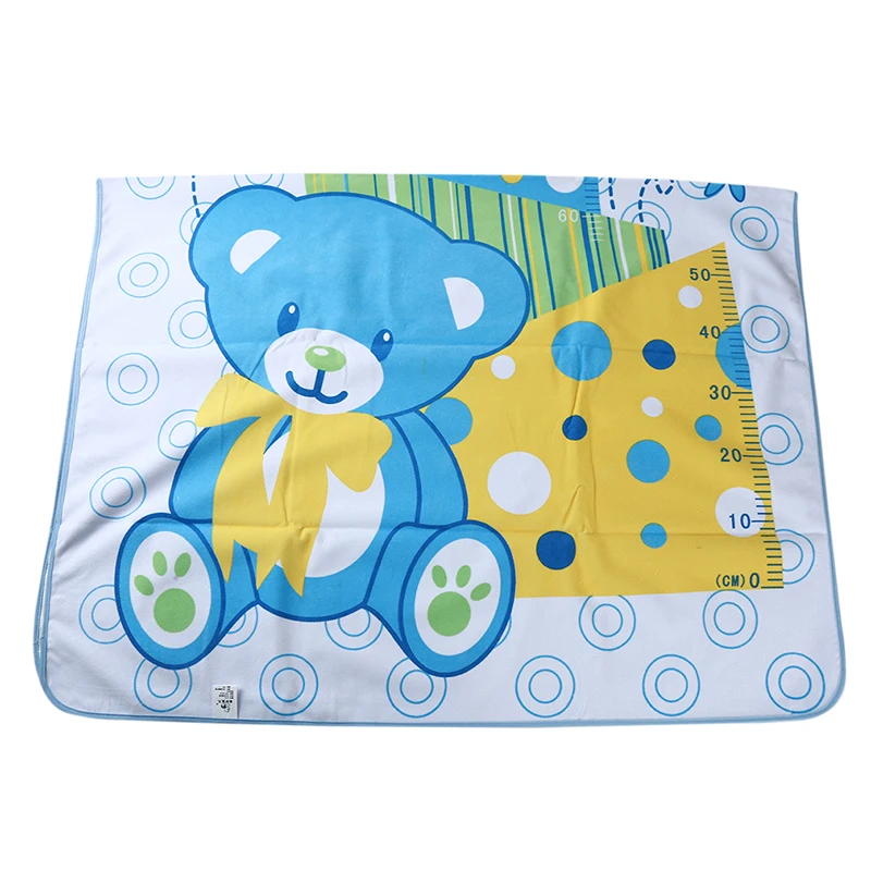 Best Baby 100*150cm Baby Polyester Reusable Soft Breathable Infant Cover Bedding Nappy Burp Mattress Waterproof Changing Pads