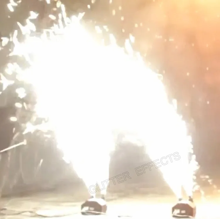 Swing fire machine