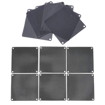 

Hot 12Pcs Computer Mesh PVC PC Case Fan Cooler Dust Filter Case Dustproof Cover Chassis Dust Cover, 6Pcs 9cm & 6Pcs 8cm