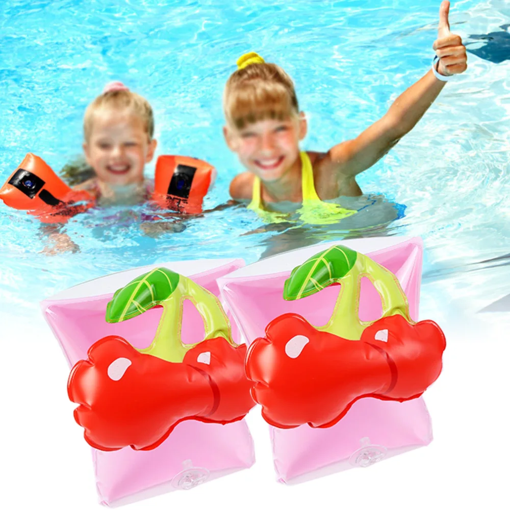 Baby Child Inflatable Swim Pool Swimming Arm Ring Safety Training Float Ring Hot 