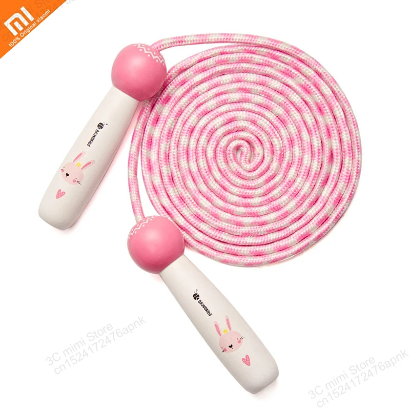 Xiaomi youpin деревянная ручка мультфильм дети Прыжки Веревка начальная школа детский