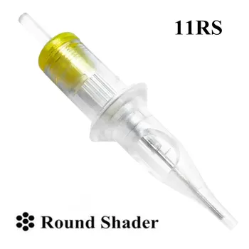 

BIGWASP 4th Generation Premium 11RS Tattoo Needle Cartridges (11Round Shaders) Makeup Eyebrow For Tattoo Pen Machine Supply
