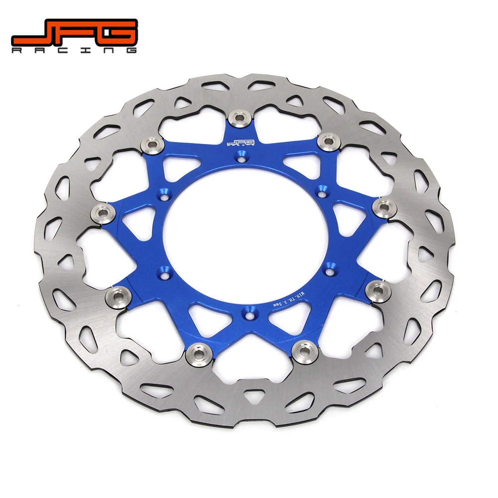 Мотоцикл CNC 320 мм передний плавающий тормозной диск ротор для YAMAHA YZ250 YZ250F YZ450F WR250