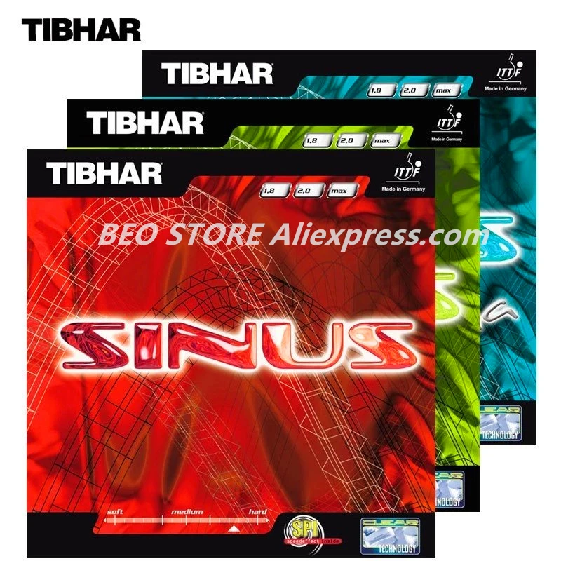 

TIBHAR SINUS High Elastic Sponge medium-sticky pip-in SINUS SOUND/ Alpha table tennis rubber ping pong sponge