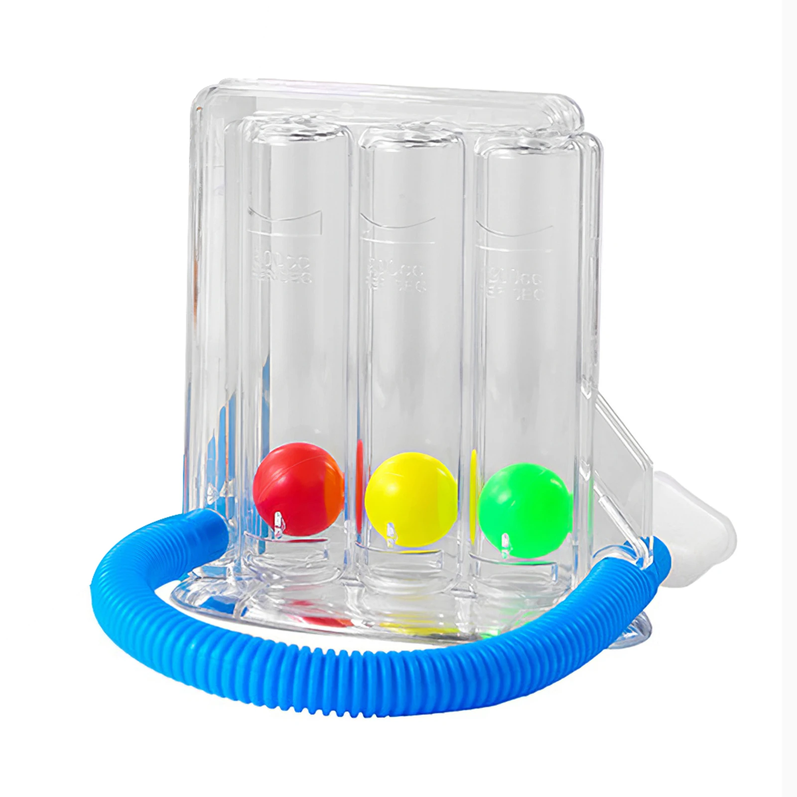 3 ball Deep Breathing Exerciser Incentive Spirometer Respiration 