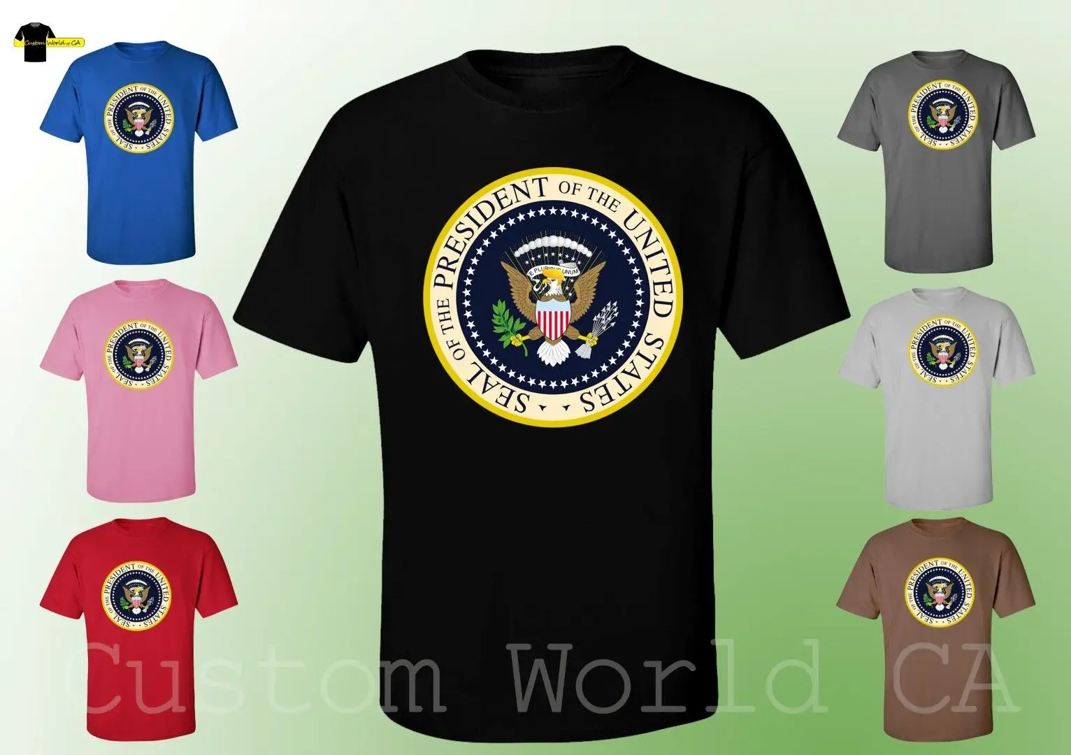 Seal Of The President Unites States T-Shirt Donald Trump Unisex Tee Cool Casual pride t shirt men New Fashion |