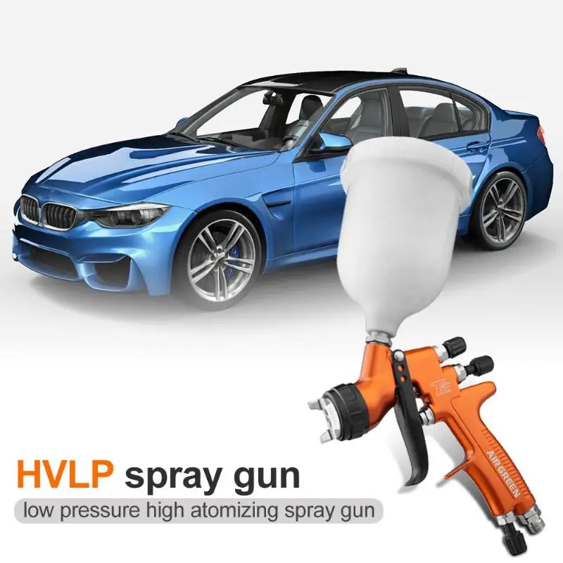 1,3 мм сопло HVLP Высокая распылительная аэрография гравитационная подача кислородный пистолет