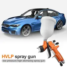 1,3 мм сопло HVLP Высокая распылительная аэрография гравитационная подача кислородный пистолет