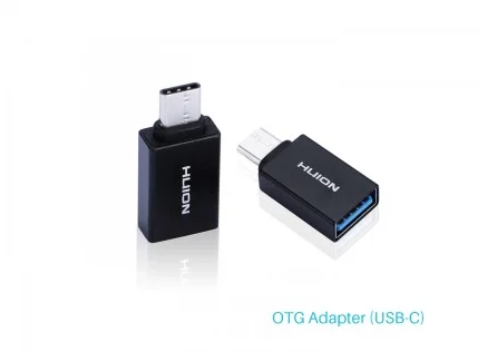 Huion адаптер OTG USB-type-C - Цвет: Темно-серый