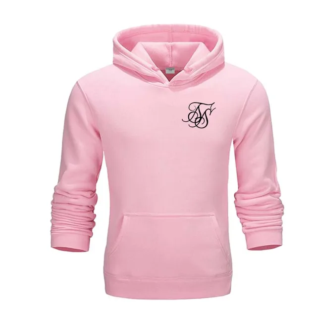 pink sik silk hoodie