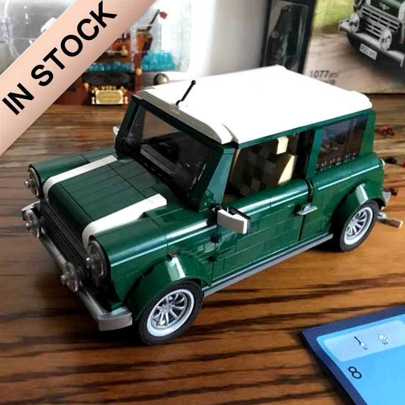 21001 Creator 10220 T1 Camper RV туристическая машина 1354 шт. уличный вид модели блоки кирпичи игрушки Совместимые 10220 10252 10242 - Цвет: 21002
