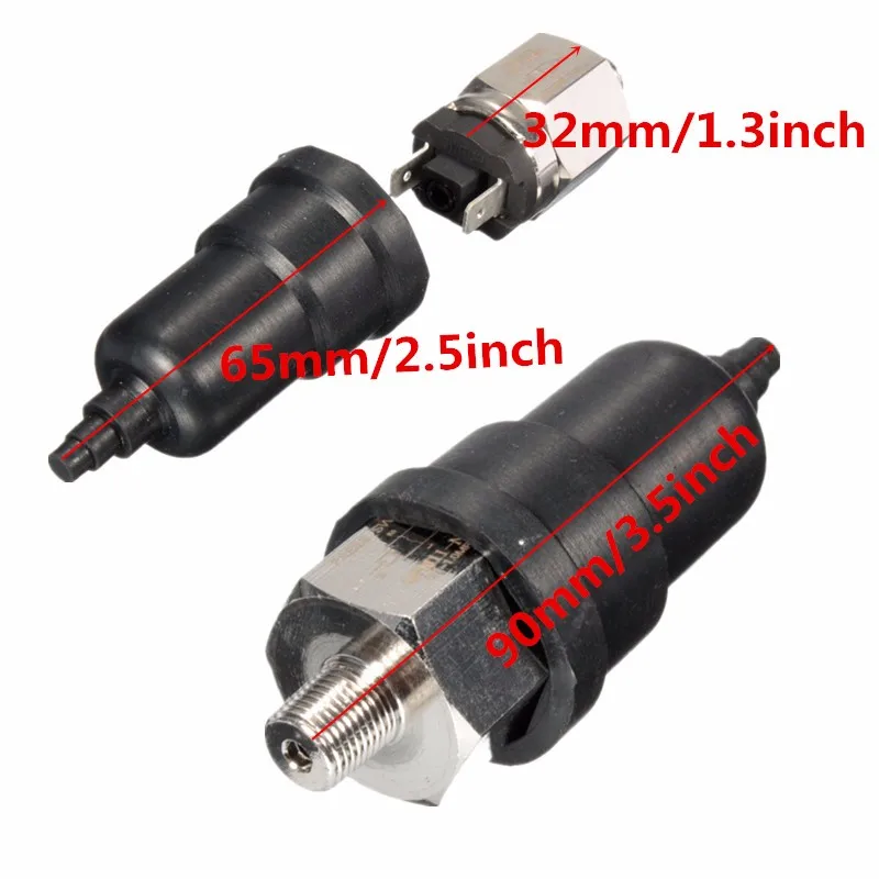 

QPM11-NC G1/8 Pressure Switch 0.1-1MPA / Adjustable Air Diaphragm Mechanical Simple Automatic Controller