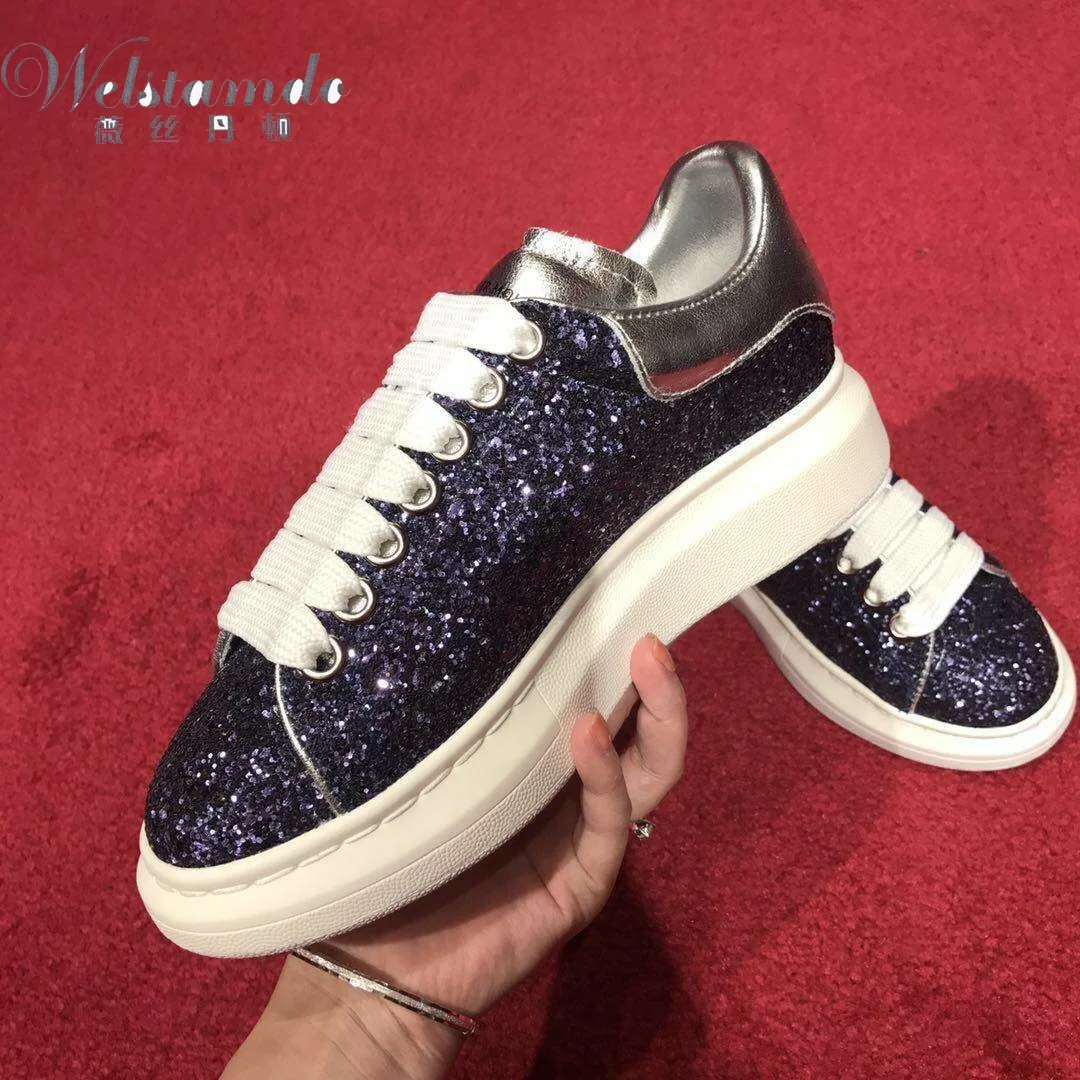 

Priority quality White Women's high-quality genuine leather sneakers platform increased sponge luxury shoes women designers