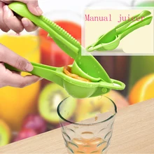 Лимонный апельсин соковыжималка для цитрусовых Бытовая Многофункциональная портативная кухонная утварь свежий пресс ручная желтая быстрая ручка пресс
